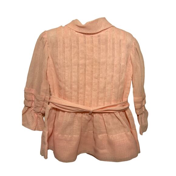 Vintage Girl’s 2T Pail Pink Alyssa Party Dress Tea Party Dress up - Picture 1 of 9